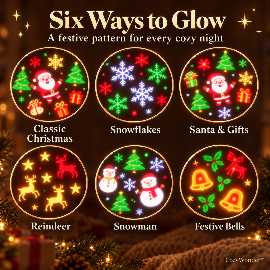 CozyWonder™ Christmas Glow Projector🎄