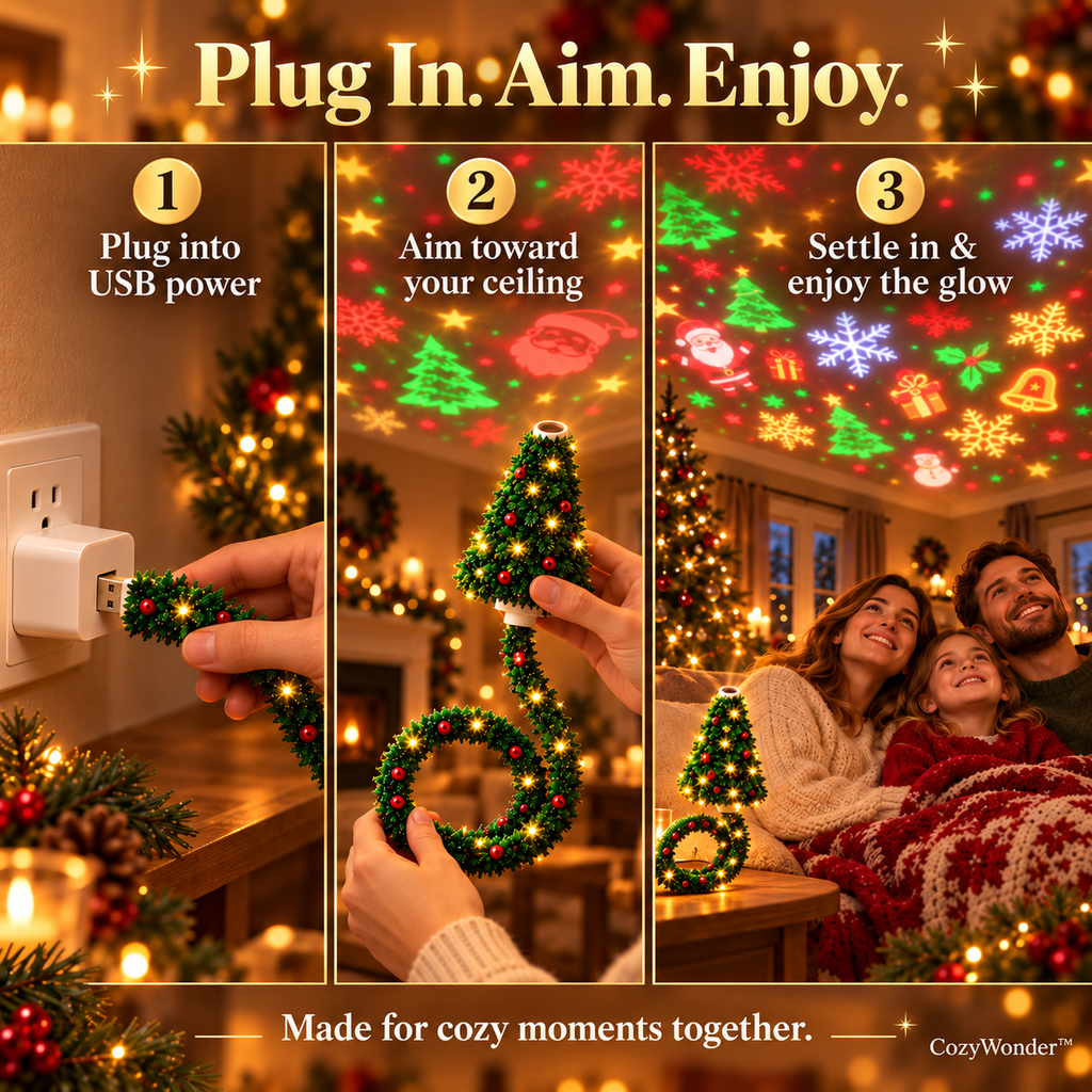 CozyWonder™ Christmas Glow Projector🎄