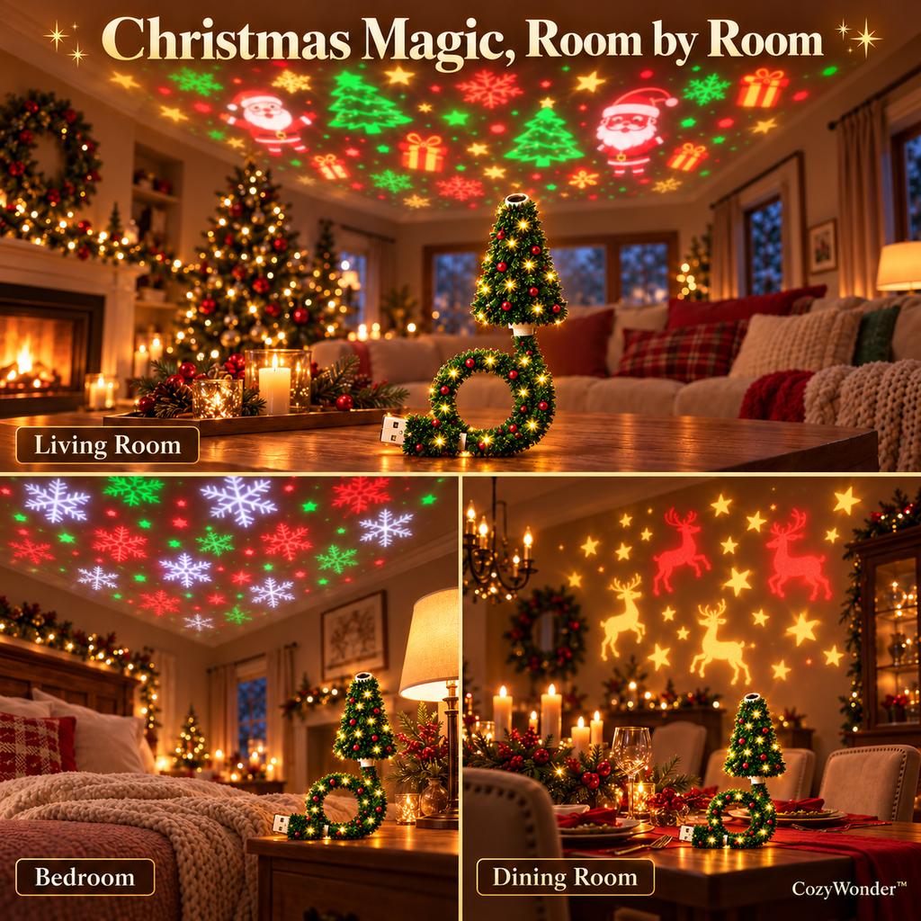 CozyWonder™ Christmas Glow Projector🎄
