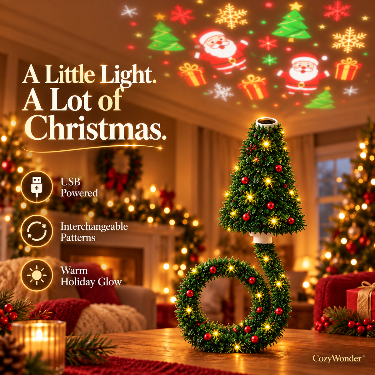 CozyWonder™ Christmas Glow Projector🎄