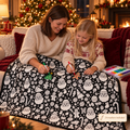 DIY Christmas Coloring Blanket + 24 Markers